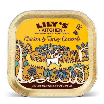 Lily's Kitchen Chicken and Turkey Casserole for Dogs 10x150g