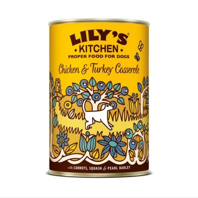 Lily's Kitchen Chicken and Turkey Casserole 6x400g