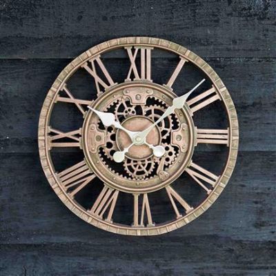 12inch Bronze Newby Mechanical Wall Clock