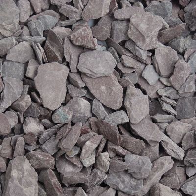 Meadow View Plum Slate Chippings 20mm