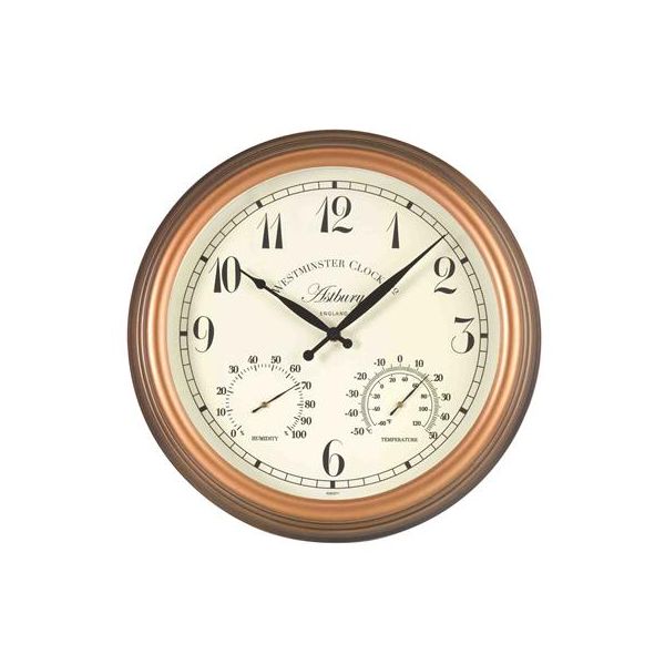 15inch Astbury Wall Clock & Thermometer