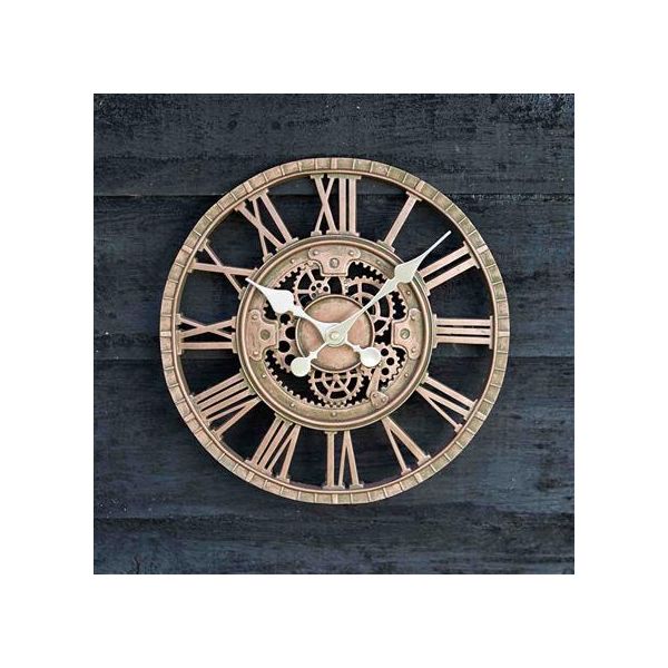 12inch Bronze Newby Mechanical Wall Clock