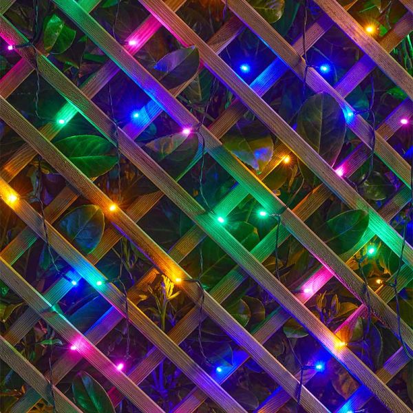 400 Multi Coloured LED String Lights