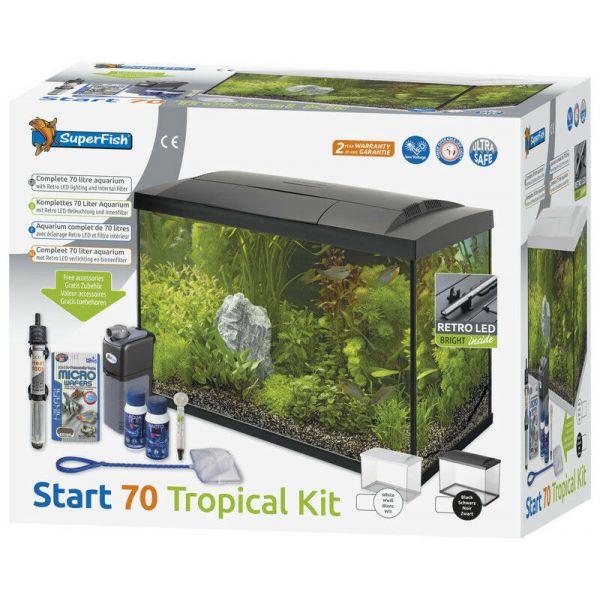 SuperFish Start 70 Tropical Kit - White