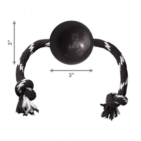 KONG Large Extreme Ball with Rope