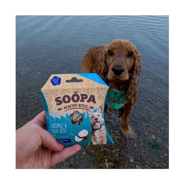 Soopa Pets Healthy Bites Coconut & Chia Seed