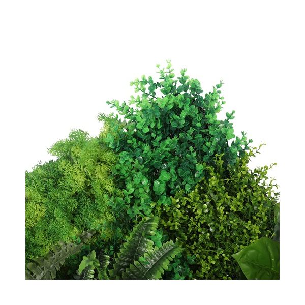 ENJOi Fern & Greenery Panel Indoor Artificial Plants 90x90cm