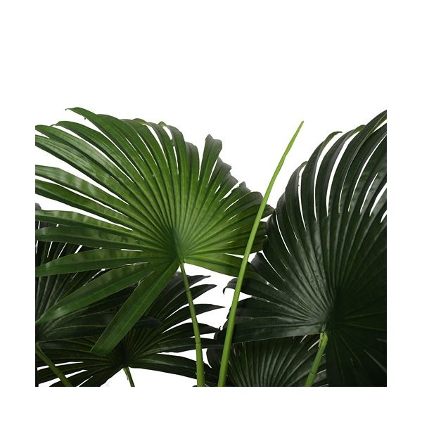 ENJOi Fan Palm Indoor Potted Artificial Plant 90cm