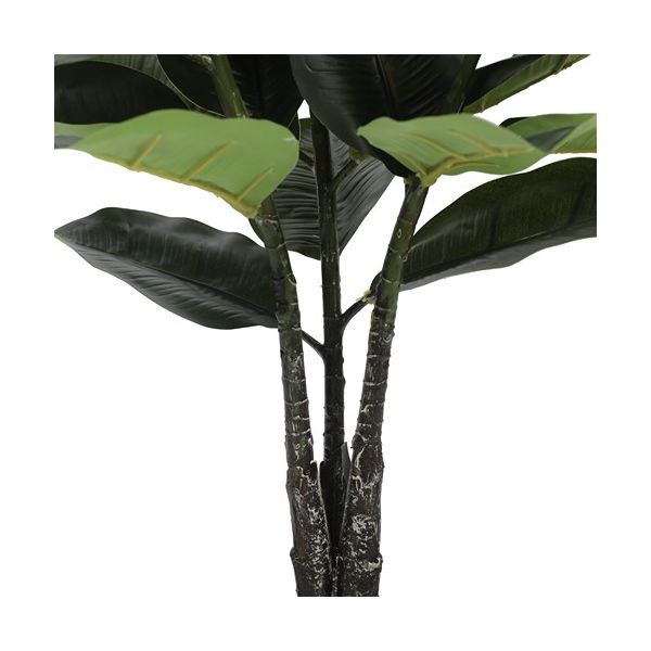 ENJOi Ficus Elastica Indoor Potted Artificial Plant 90cm