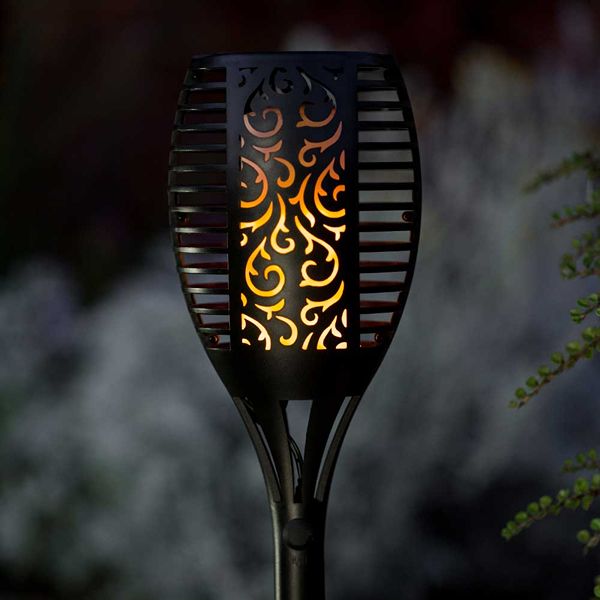 Solar Centre True Flame Solar Torch Light With Flickering Flame