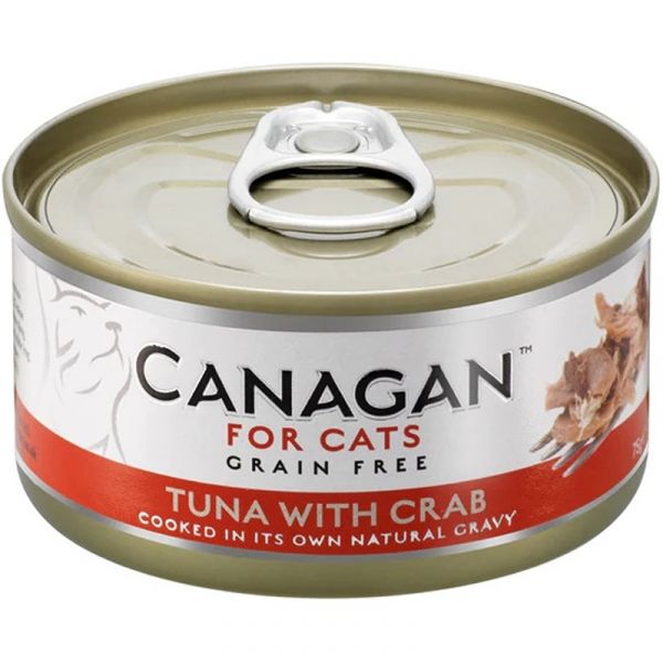 Canagan Cat Tuna With Crab 12x75g