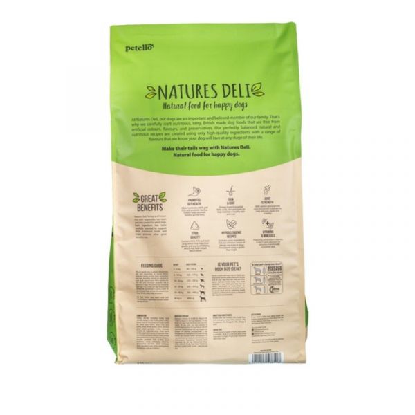Natures Deli Adult Turkey and Rice 12Kg