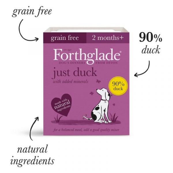 Forthglade Just Duck Grain Free 18x395g