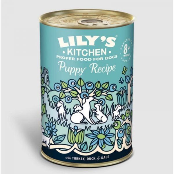 Lily's Kitchen Puppy Recipe Turkey and Duck 6x400g