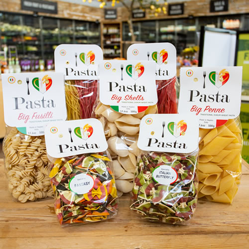 Packets of Pasta
