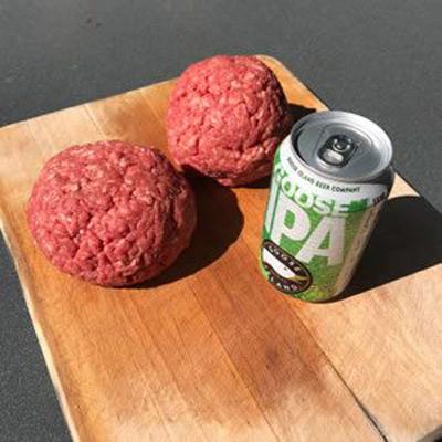 How to Make Bacon-Wrapped Beer Can Burgers