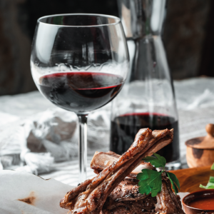 Pairing wine and meat together for the perfect meal